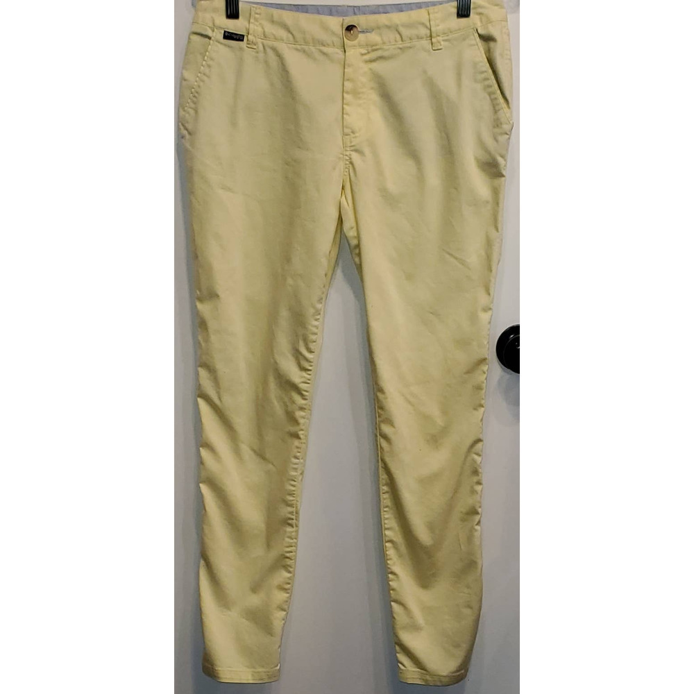Columbia PFG Light Yellow Golf Pants